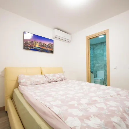 公寓 Luxury Apart Parque Loix 3min Walk To Beach *