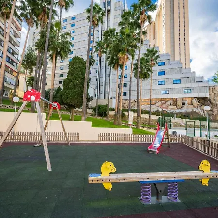 Luxury Apart Parque Loix 3min Walk To Beach 貝尼多姆